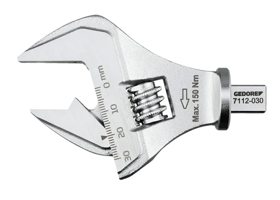 GEDORE 9x12 adjustable insert open-end wrench, catalogue image no. 2