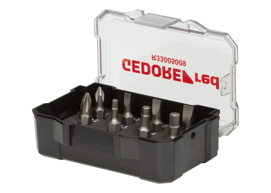 GEDOREred 9-piece 1/4" bit box, product image no. 4