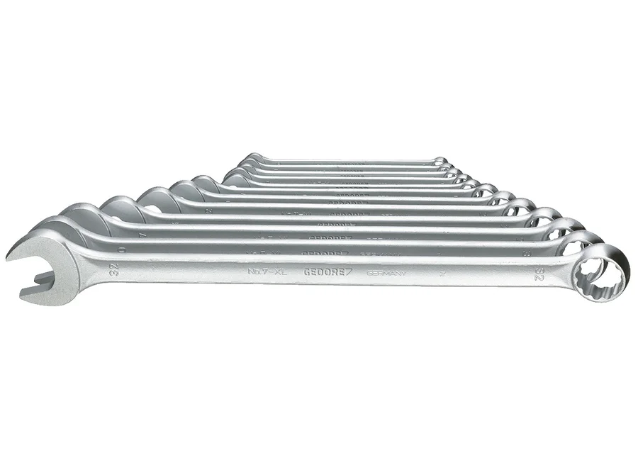 GEDORE extra-long combination wrench set, catalog image