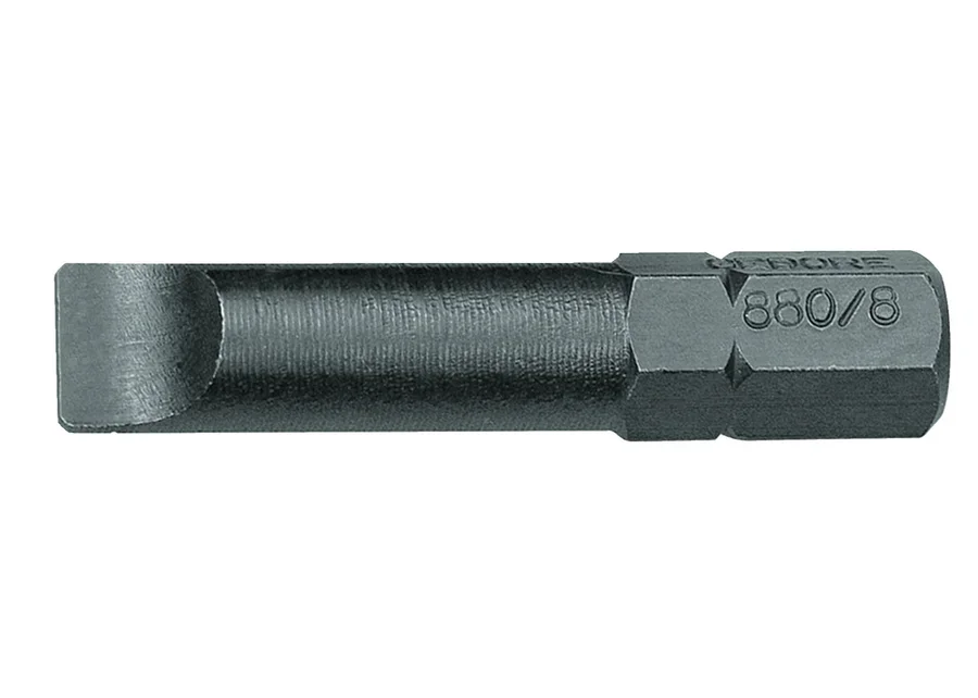 GEDORE 5/16" screwdriver bit for slotted screws, catalogue image