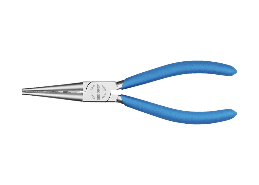 GEDORE serrated round-nose pliers, catalog image