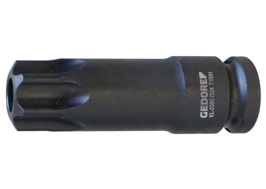 GEDORE Automotive 1/2" TX screwdriver bit socket with bore, catalog image