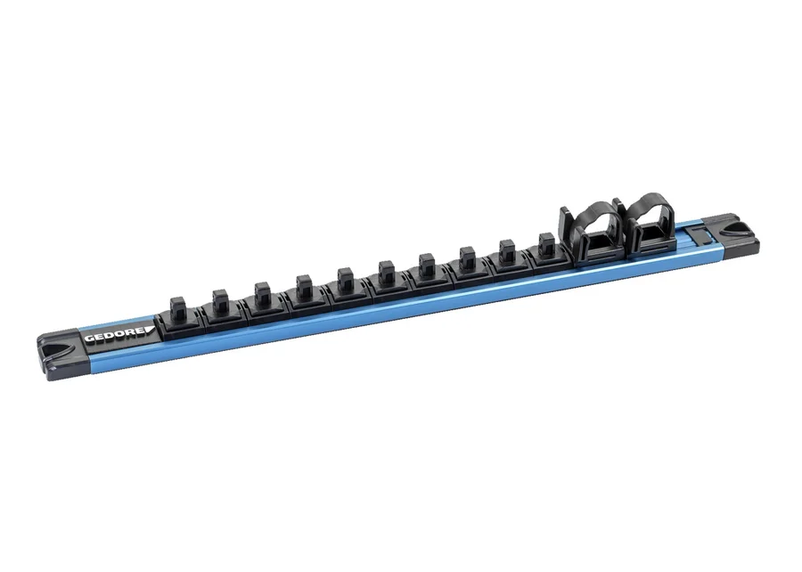GEDORE empty magnetic BIT + 1/4" socket rail, product image