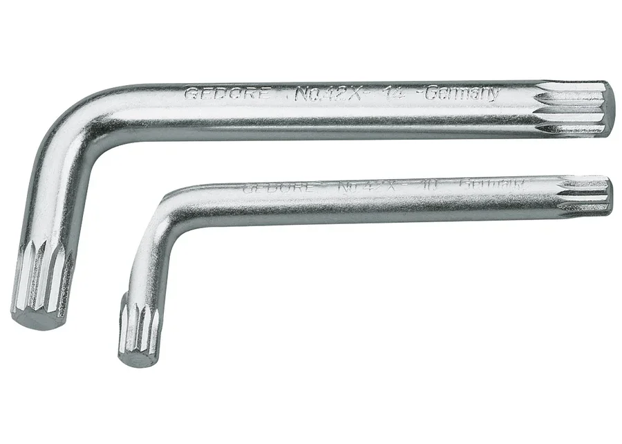 GEDORE angle screwdriver for internal multi-spline screws XZN, catalog image
