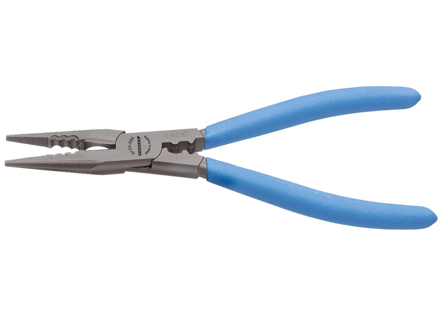 GEDORE straight multifunction pliers with cutter, serrated, product image no. 2