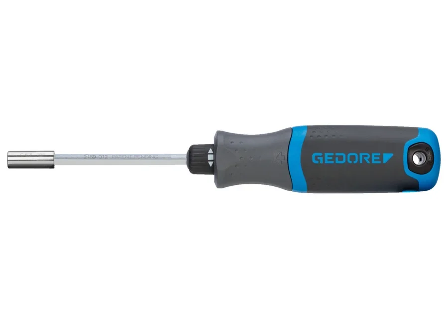 GEDORE SilentGEAR 1/4" magazine screwdriver with ratchet function, catalogue image