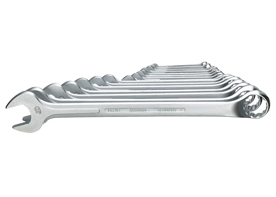 GEDORE metric combination wrench set, catalog image