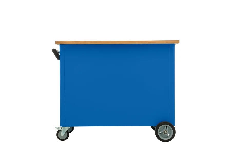 GEDORE rolling workbench with extra-wide drawers, product image no. 2