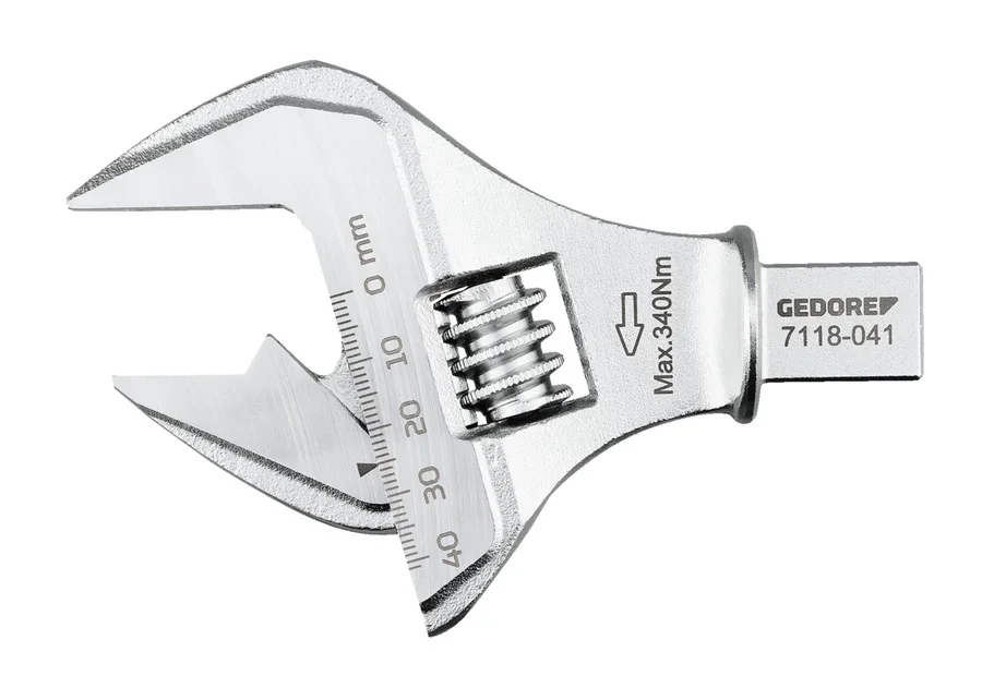 GEDORE 14x18 adjustable insert open-end wrench, catalogue image no. 2