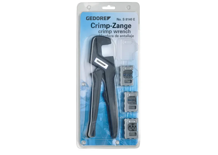 GEDORE Automotive crimping pliers set, 4-piece, catalogue image