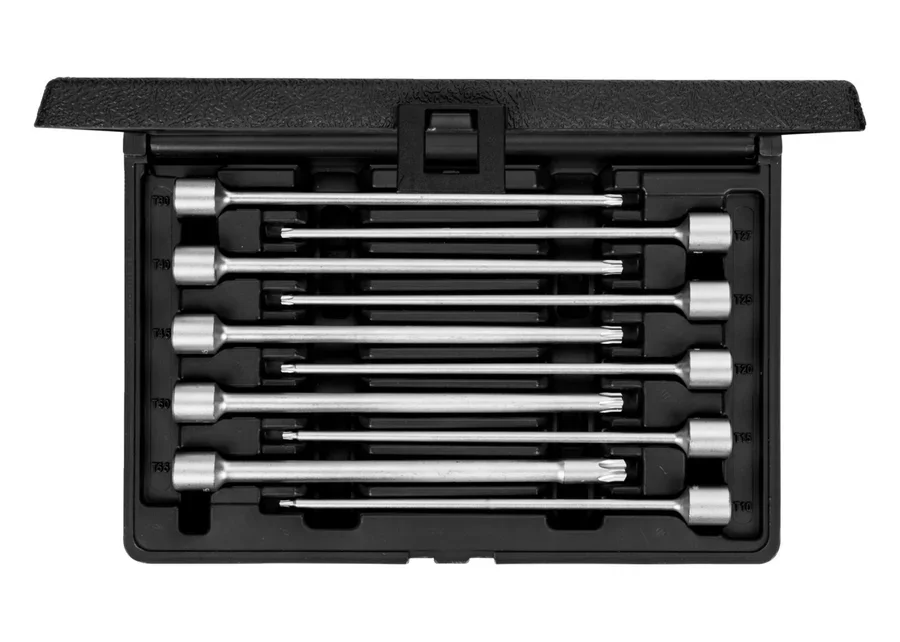 GEDOREred 10-piece 3/8" screwdriver bit socket set, catalog image