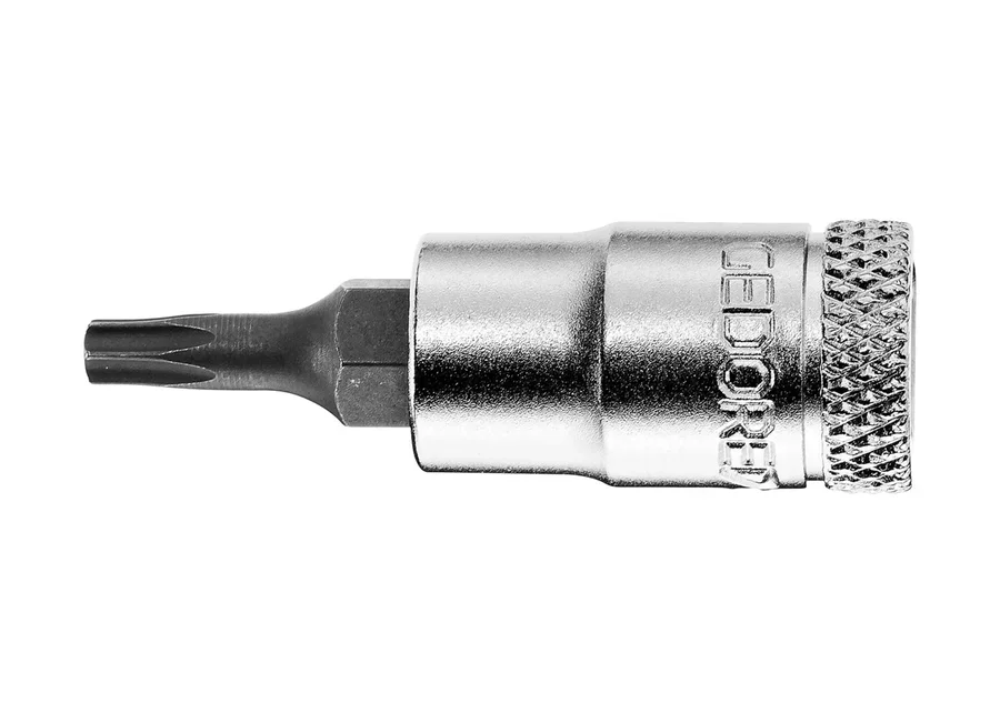 GEDORE 1/4" screwdriver bit socket for internal TX screws, catalogue image