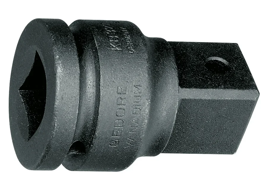 GEDORE 3/4" to 1" increasing adapter for impact socket inserts, catalog image