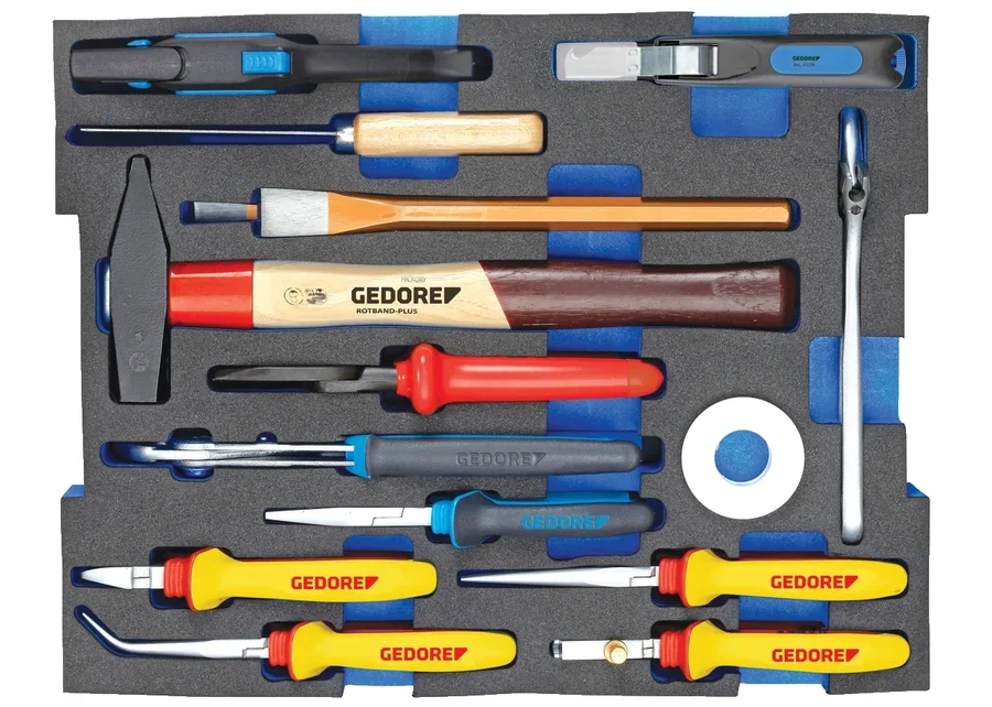 GEDORE electrician's assortment in 2/2 L-BOXX® 136 module, 15 pieces, catalogue image