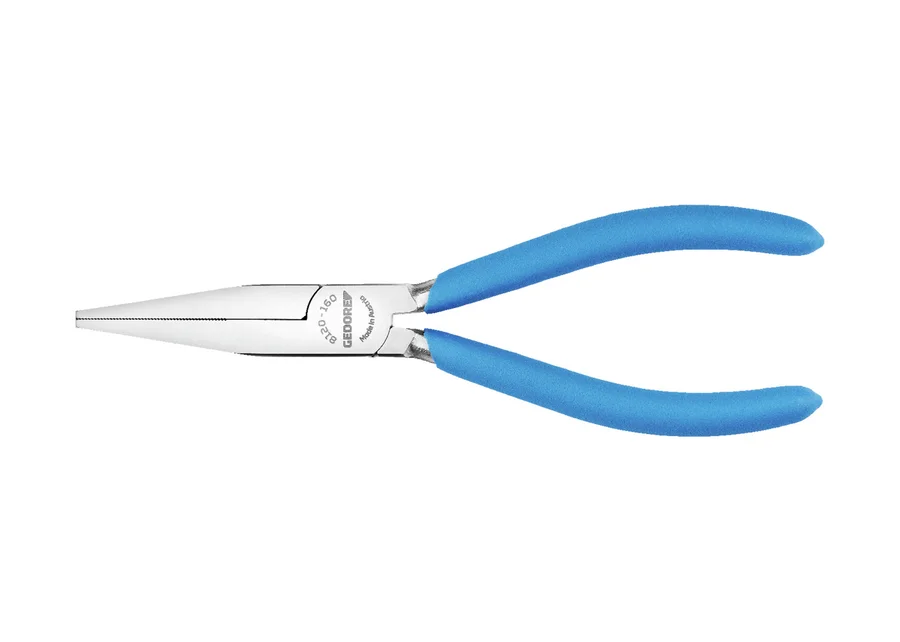 GEDORE serrated flat-nose pliers, catalog image
