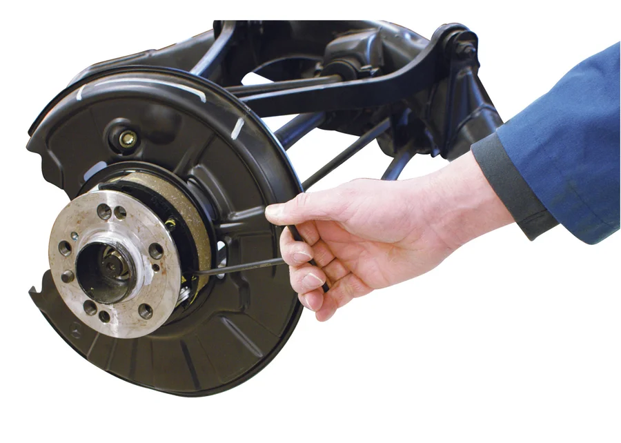 GEDORE Automotive brake spring installation hook, application image no. 1