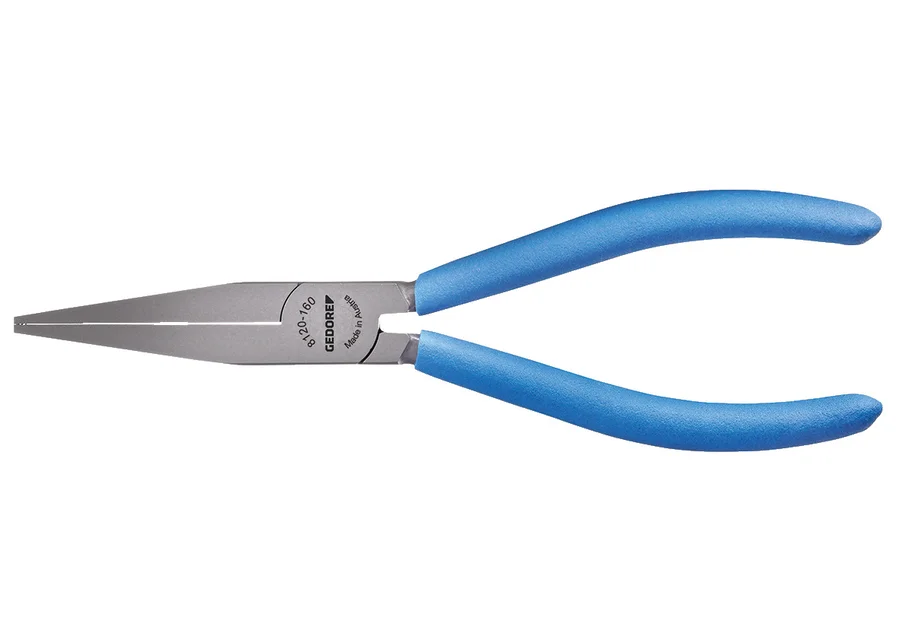 GEDORE serrated flat-nose pliers, catalog image