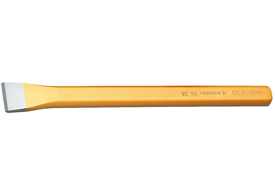 GEDORE flat-oval mason's chisel, catalogue image