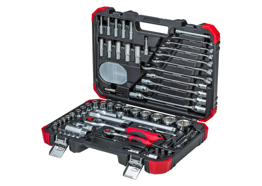 GEDOREred 1/4" + 1/2" socket set, 92-piece, product image no. 3