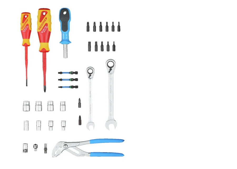 GEDORE 1/4" 33-piece maintenance kit, product image no. 11