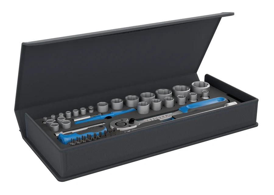 GEDORE Steckschlüssel-Satz 1/4"-1/2" in Textiltasche, Produktbild Nummer 1