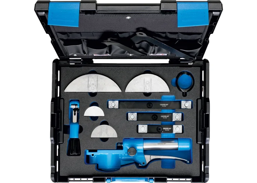 GEDORE hydraulic hand tube bender set, reinforced design, in L-BOXX® 136, catalogue image
