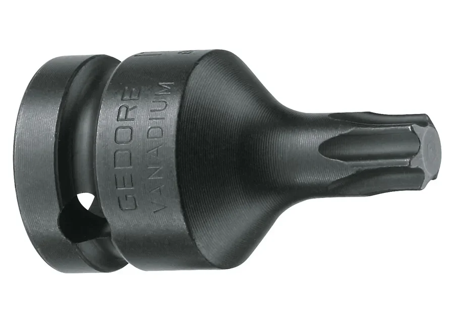 GEDORE 1/2" impact socket for internal TX screws, catalogue image