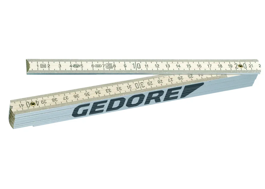 GEDORE wooden folding rule, catalogue image