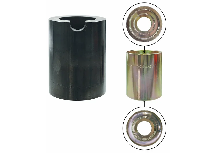 GEDORE Automotive slotted and closed bonded rubber bush tool, detail image