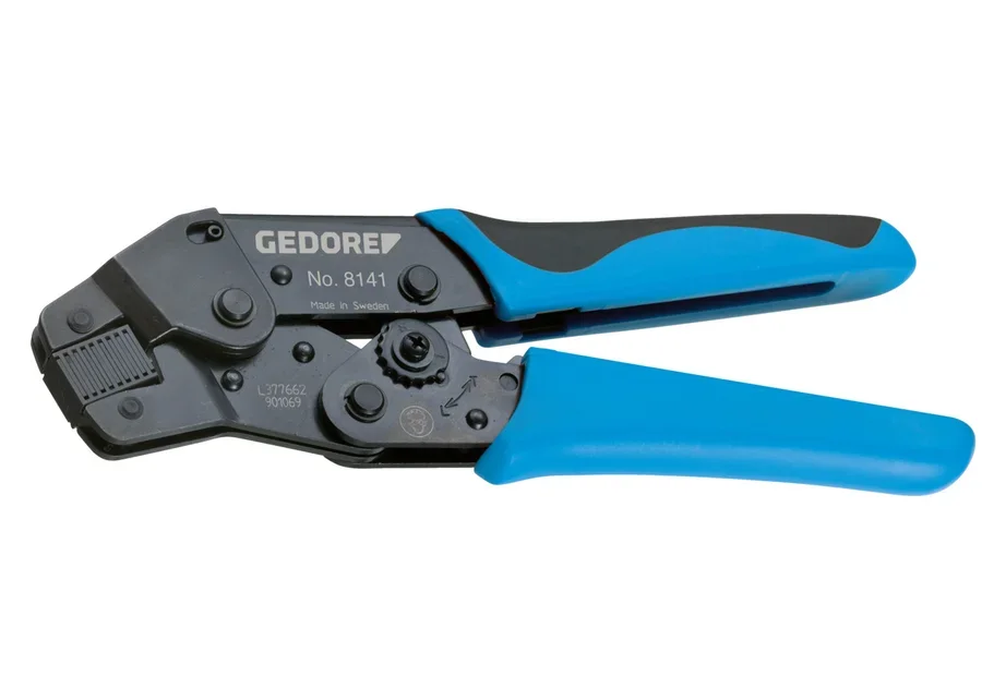 GEDORE precision crimping pliers for wire end sleeves, catalogue image
